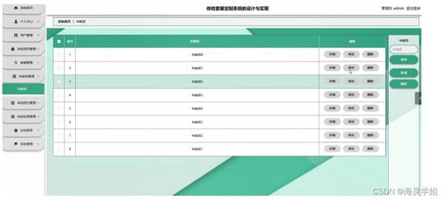 计算机毕业设计springboot体检套餐定制系统的设计与实现wvs3t9